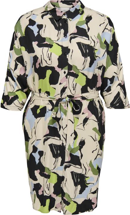Produktbild Only CARISIDORA Midikleid Tunika mit halber Knopfleiste (50)