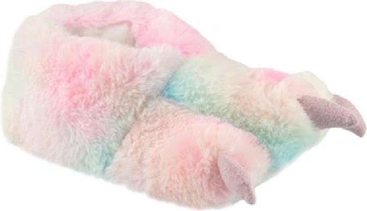 Image du produit Slumberzzz Chaussons à griffes super doux pour enfants/enfants en forme de licorne et de pastel (27, 28)