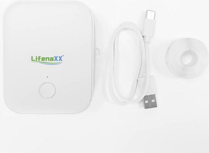 Immagine prodotto Technaxx Mobiler Akku-Thermo-Etikettendrucker, App, 12 mm