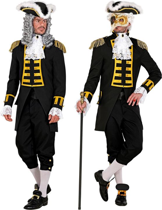 Image du produit Widmann Schwarze Gardeuniform / Paradefrack für Herren (XXL)