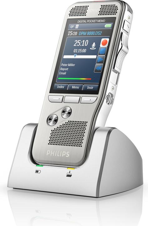 Actual product image Philips Digital Pocket Memo DPM8100 (4 GB)