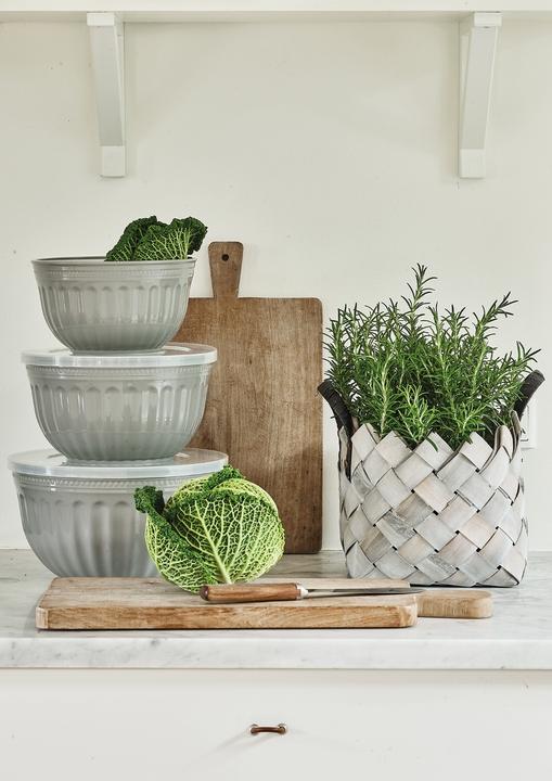 Actual product image Greengate Alice bowl with lid pale blue Set3 (1 x)