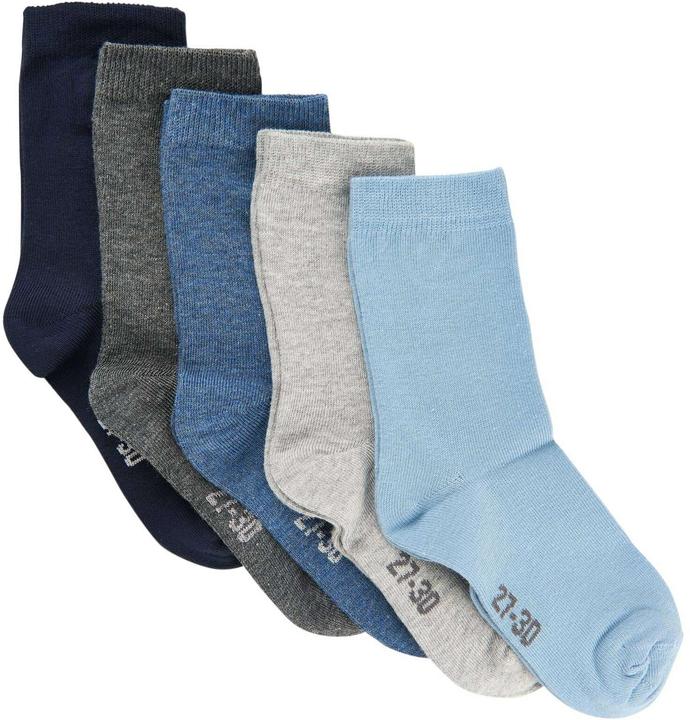 Image du produit Minymo Lot de 5 chaussettes unies Dark Navy T. 31-34 (Pack de 5, 31 - 34)