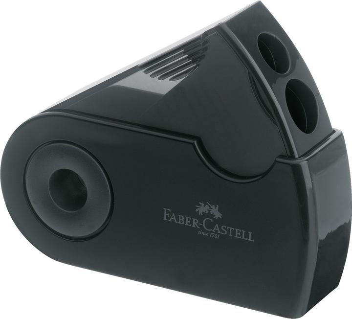 Image du produit Faber-Castell Set d'écriture Grip 2001 Sleeve Design noir (2 mm, B, 3 x)