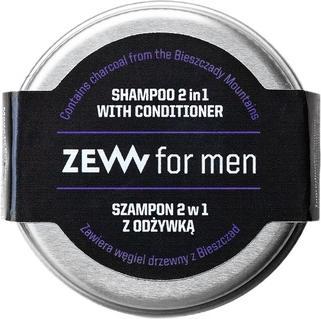 NoName 2 In 1 Shampoo mit Spülung und Holzkohle von Bieszczady 15ml (15 ml, Flüssiges Shampoo)