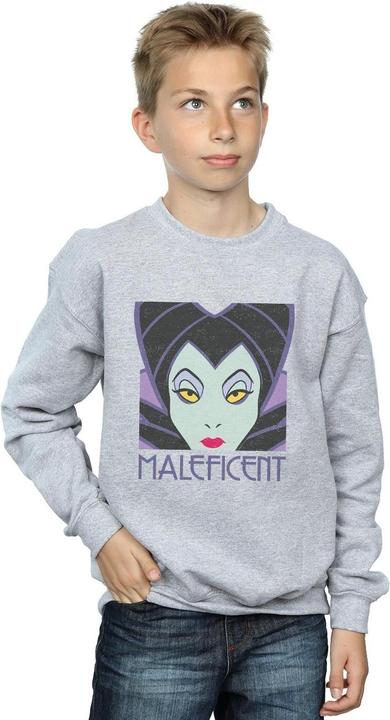 Produktbild Disney Maleficent Cropped Head Sweatshirt Jungen (140, 146)