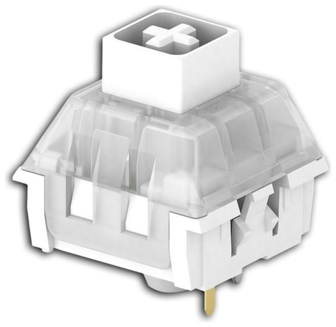 Image du produit Ducky Kailh Box White Switches, mécanique, 3 broches, clicky, MX-Stem, 45g - 110 pièces