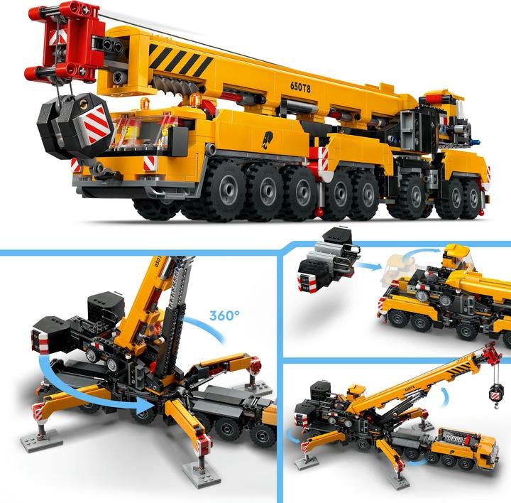 Immagine prodotto LEGO Gru mobile per l'edilizia (60409, LEGO City)