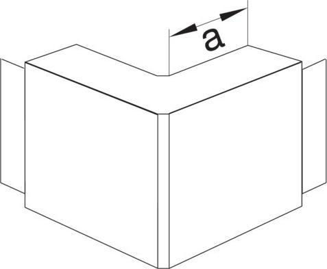 Actual product image Tehalit Outside corner (11.50 cm)