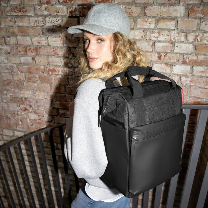 Actual product image reisenthel Freizeitrucksack allrounder backpack Mix Black (16 l)