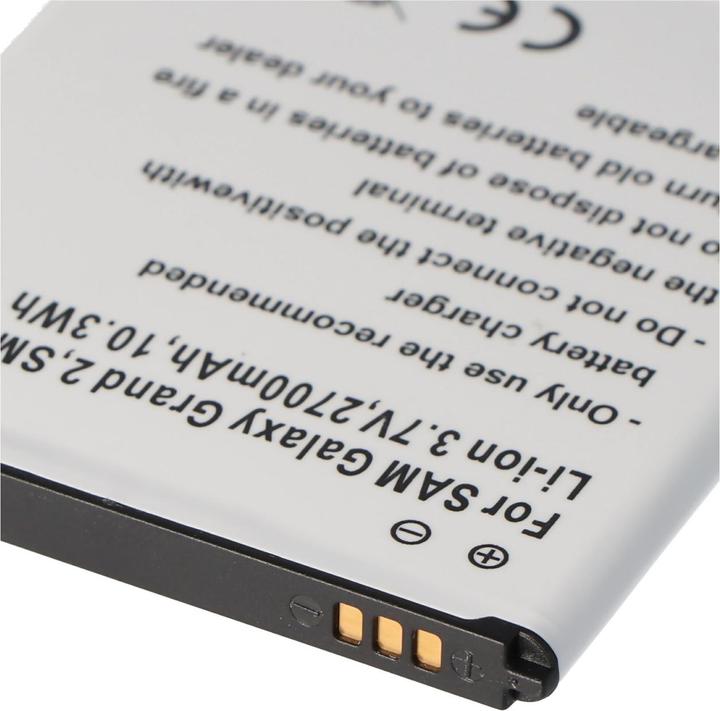 Actual product image AccuCell Battery Samsung Galaxy Grand 2 Duos, EB-B220AC, EB665468LU