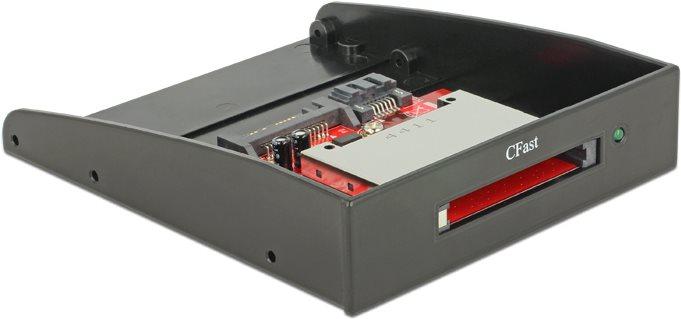 Produktbild Delock Kartenleser 8,9 cm (3.5" ) (CFast Card Typ I, CFast Card Typ II) (SATA)