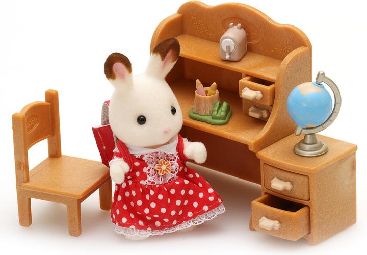 Sylvanian Families Bureau de la soeur lapine en chocolat