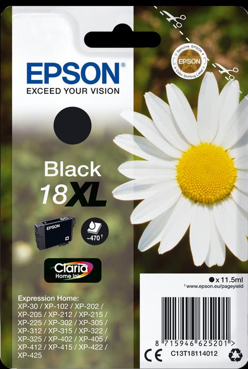 Produktbild Epson 18XL Claria Home (BK)