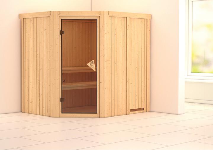 Actual product image Karibu Lilja without roof rim (Without oven)
