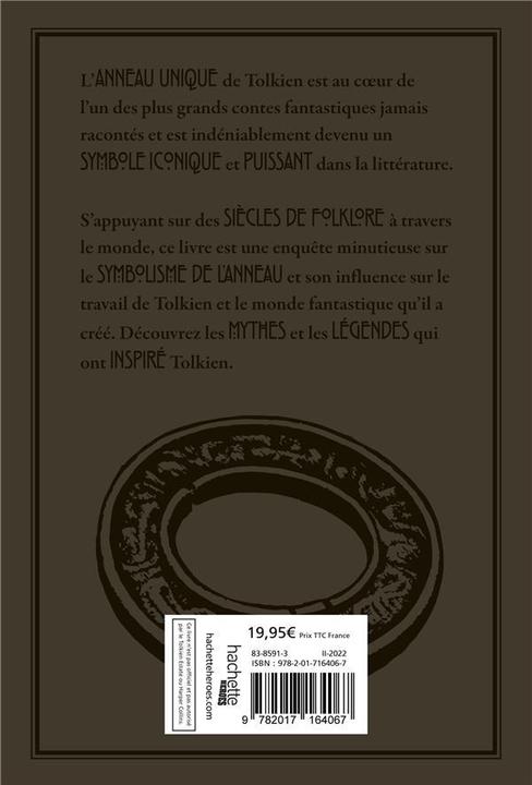 Produktbild Les légendes de l'anneau selon Tolkien (Französisch, Day David, 2022)