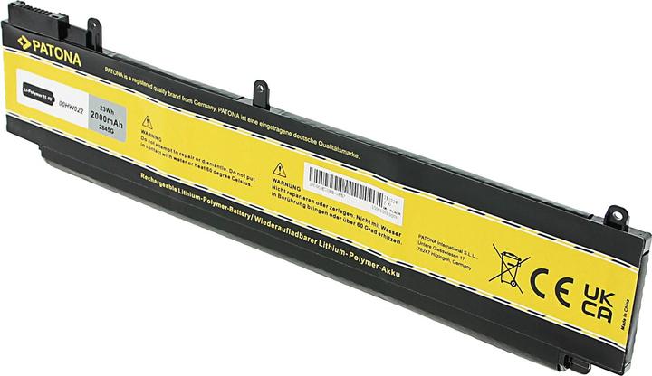 Immagine prodotto Patona Batteria f. Lenovo ThinkPad T460s 20FA/20F9 Thinkpad T470s 20HF/20HG 20JS/20JT 00HW022 da (2000 mAh)