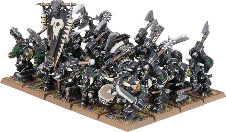 Actual product image Games Workshop Warhammer ToW - Orc & Tapestry : Orcs Noirs (Plastic)