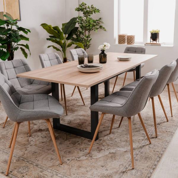 Image du produit Homestyle4u Style industriel (160 x 90 x 75 cm)