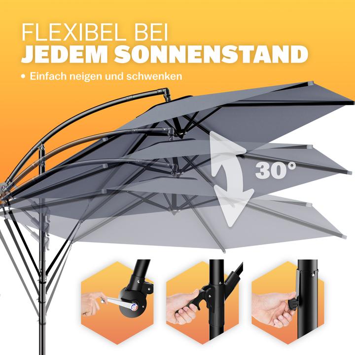 Produktbild Kingsleeve Ampelschirm (3 m)