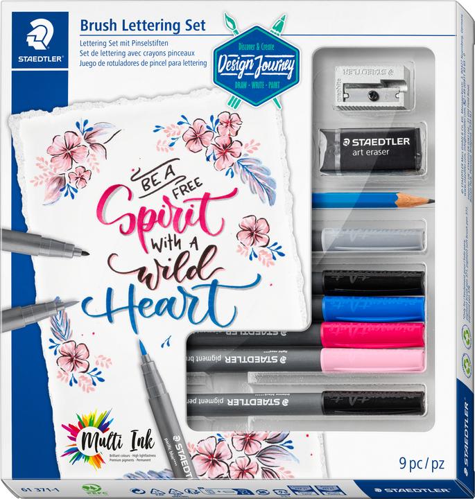 Produktbild Magni Brush Lettering Set 9teilig (Multi, 9 x)