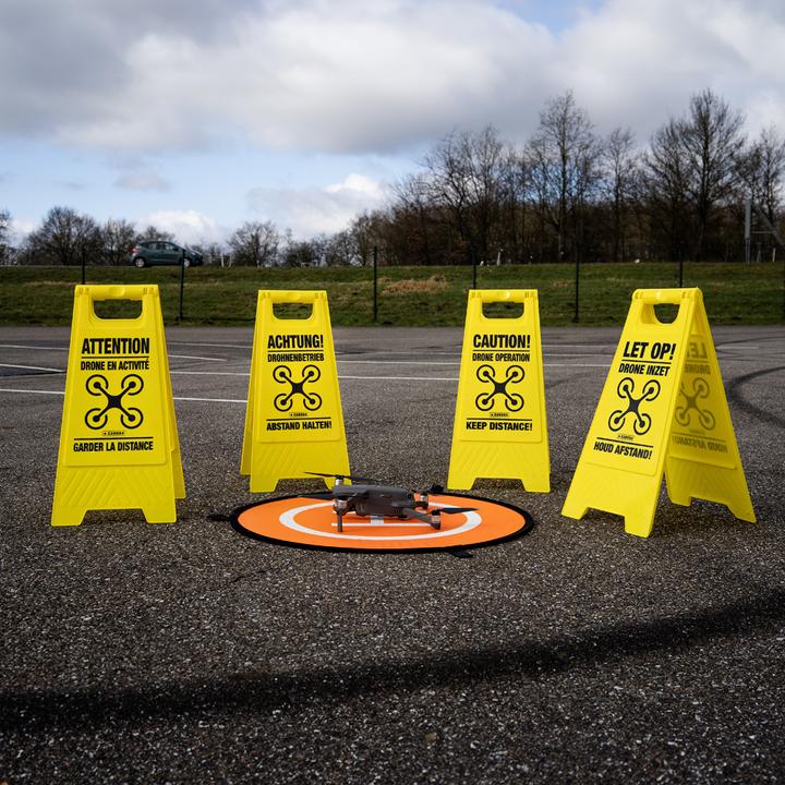 Produktbild Caruba Drone Waarschuwingsbord Duits (Universal)