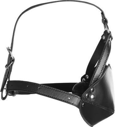 Actual product image Ouch! Head Harness with Mouth Cover and Breath Ball Gag