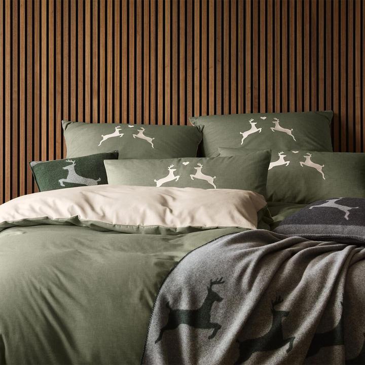 Produktbild Elegante Alpenchic Hirsche (Bettwäsche Set, 80 x 80 cm, 200 x 220 cm)