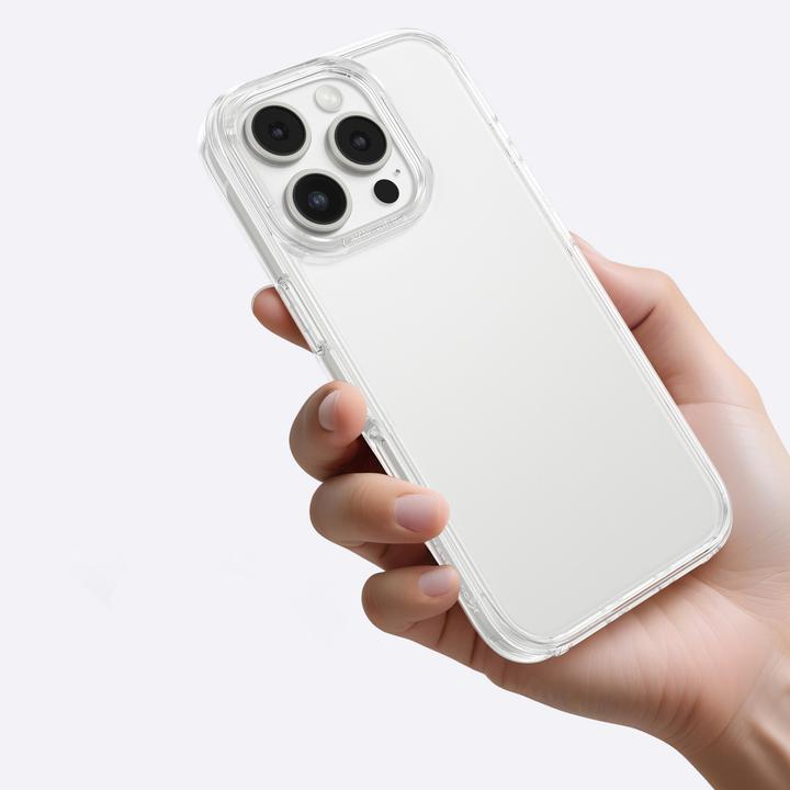 Produktbild Amazingthing Minimal Case für iPhone 16 Pro Max, Silikonhülle, Transparent (Apple iPhone 16 Pro Max)