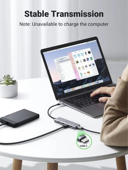 Produktbild Ugreen 4 Port-C Hub (USB-C, 4 Ports)