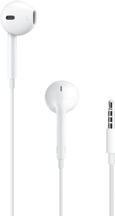 Produktbild Apple EarPods with Remote and Mic (3.5mm Klinke) (keine Geräuschunterdrückung, Kabelgebunden)