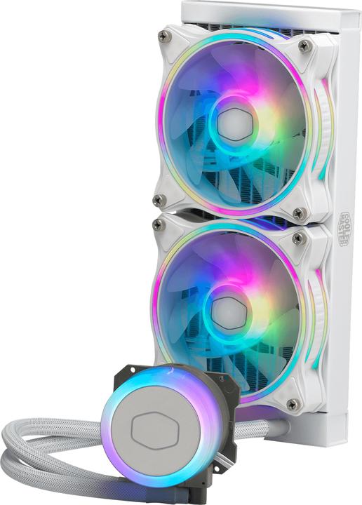 Actual product image Cooler Master MasterLiquid ML240 ILLUSION White Edition