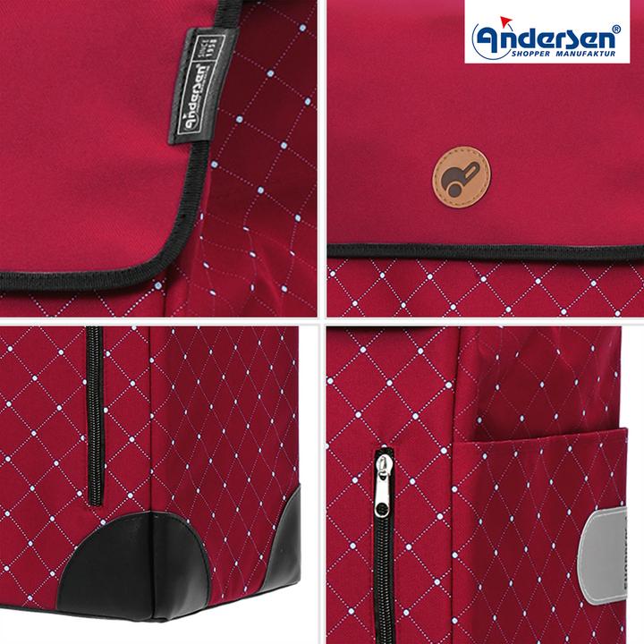 Actual product image Andersen Alu Star Shopper Sofia shopping trolley 58 cm