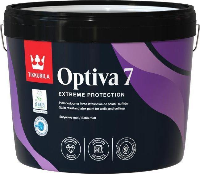 Produktbild Tikkurila Paints Optiva Satin Matt 7 Ba 9l (Satin Matt)
