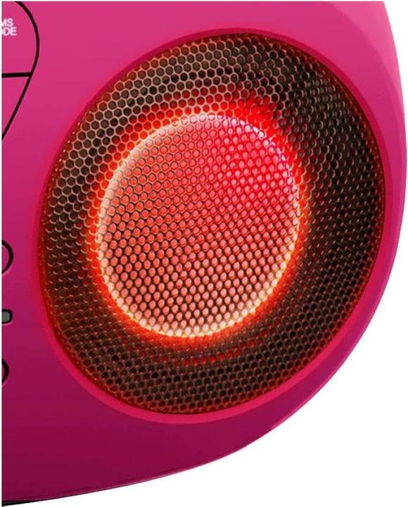 Image du produit Bigben CD/ Radio portable CD61 USB- rose (FM, PLL)