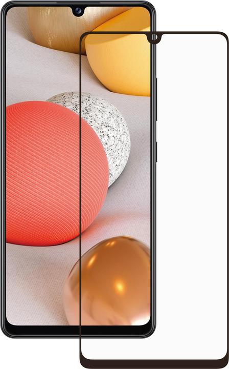 Teccus Set 2.5D Displayschutzglas Samsung Galaxy A42 2 Stück (2 Stück, Samsung Galaxy A42 5G)