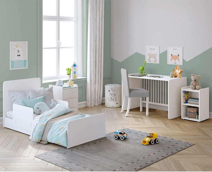 Produktbild Cilek Babybett Baby Cotton Umbaubar Klein (70 x 115 cm)