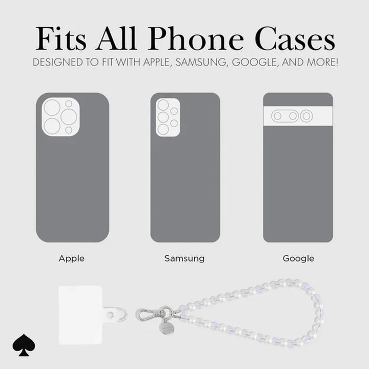 Actual product image Kate Spade Universal Phone Charm Wristlet – Universal Phone Charm Wristlet (Rock Candy)