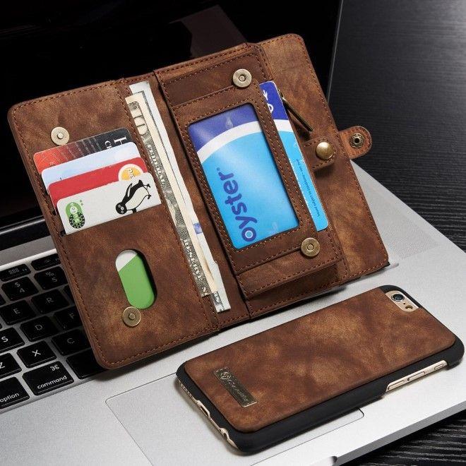 Produktbild Caseme Leder Portemonnaie mit Plastik Hülle (Apple iPhone 6, Apple iPhone 6s)