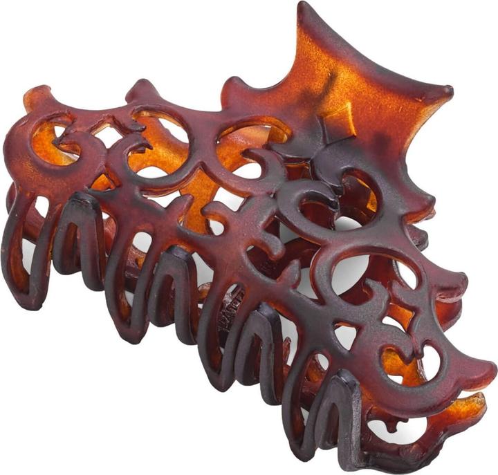 Trisa Haarklemme 6 cm, tortoise matt