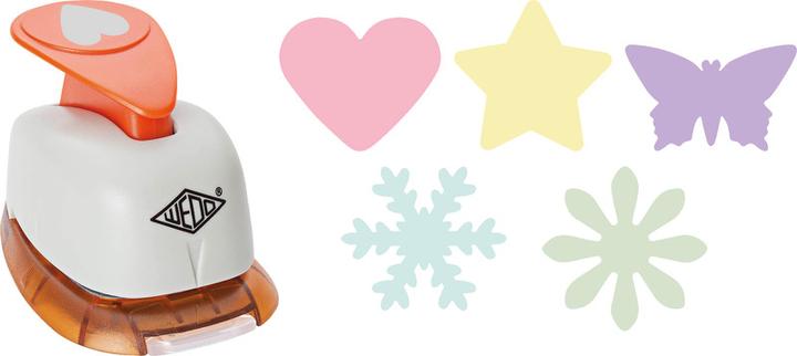 Actual product image Wedo Motif punch large, heart
