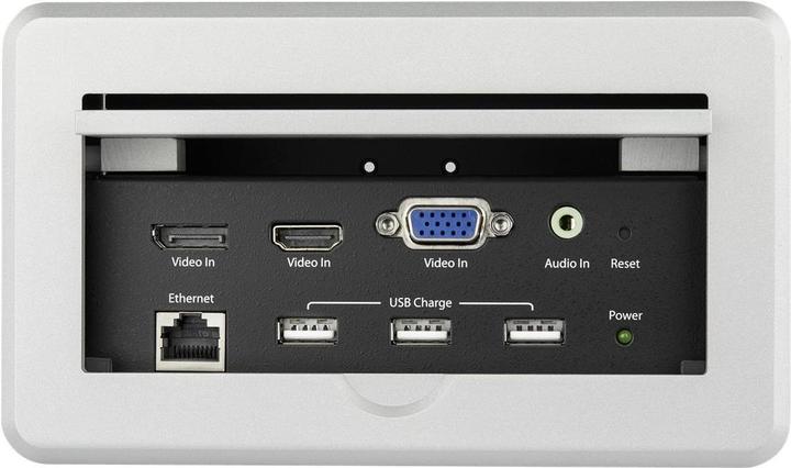 Image du produit StarTech Table de conférence Panneau de connexion de table pour audio et vidéo