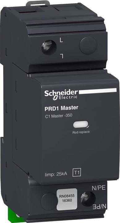 Actual product image Schneider Electric Lightning current arrester type1 PRD1 Master 1p
