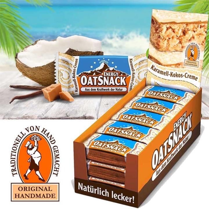 Immagine prodotto Energy OatSnack Barretta energetica vegana (Avena, 15 pz., 975 g)