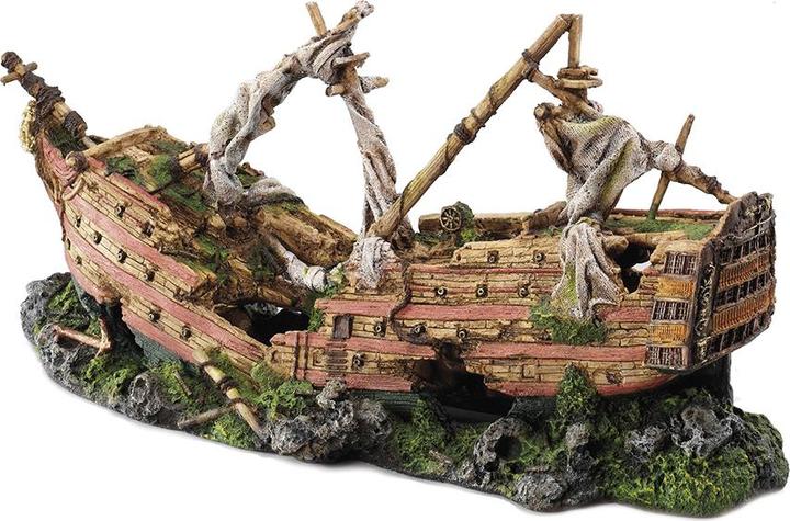 Produktbild Europet Aquariumdekoration Dekor Schiffswrack L, 22x11x15.5cm (Dekoration, sonstige Gegenstände)
