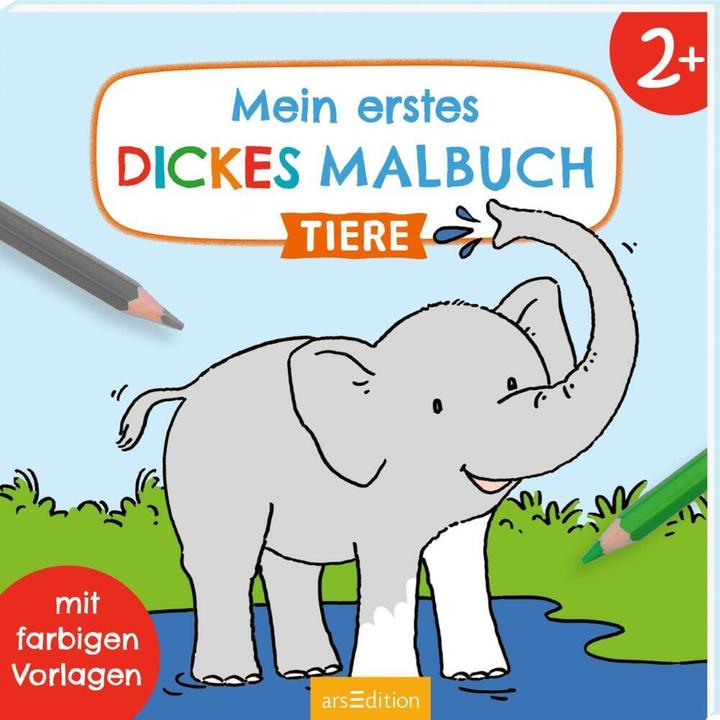 Actual product image Mein erstes dickes Malbuch
