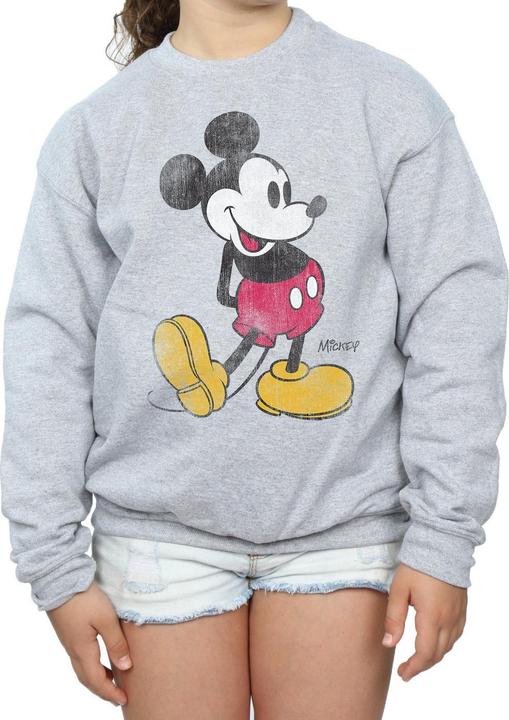 Image du produit Disney Filles Classic Kick Mickey Mouse Sweat-shirt (152, 158)