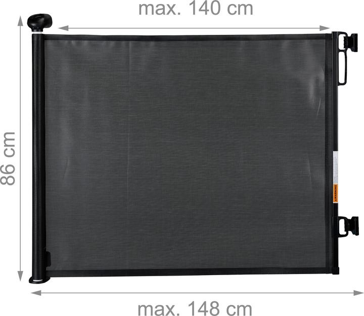 Actual product image Relaxdays safety gate (70 cm)