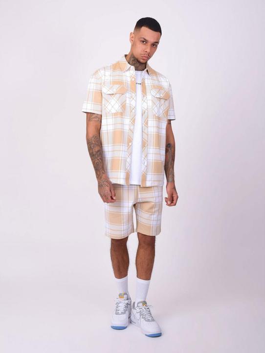 Actual product image Project X Paris hort leeve checkered hirt project x pari (S)
