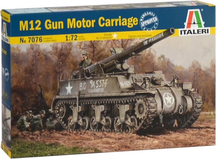 Produktbild 1:72 US M12 GMC Howitzer